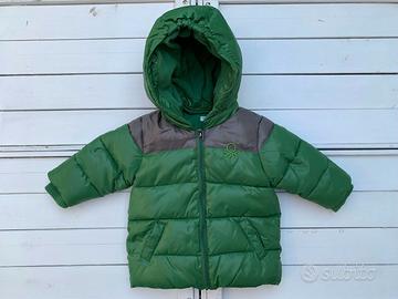 Piumino Neonato Bambino Benetton 6-9 mesi 68cm