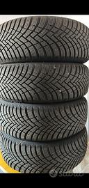 4 Gomme + cerchi da neve  205/55/r16 Hankook