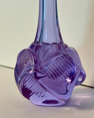 VASO MONOFIORE IN CRISTALLO ALESSANDRITE