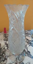 Vaso di cristallo di Boemia