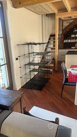 Gabbia per gatto modulabile