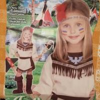 Vestito da carnevale da indiana Pocahontas