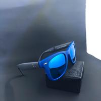 Ray-Ban Wayfarer folding nero/blu