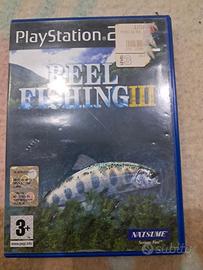 gioco play PlayStation 2 real reel fishing 3 pesca