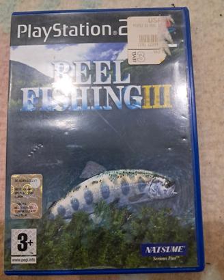 gioco play PlayStation 2 real reel fishing 3 pesca