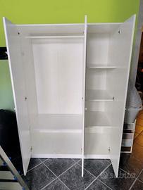 Armadio IKEA Kleppstad 3 ante bianco come nuovo 