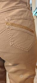 Jeans Persona color cammello tg 21