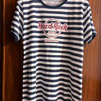 Maglietta Hard Rock Cafe Budapest, XL, blu e bianc