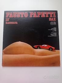 LP FAUSTO PAPETTI SAX 18* Raccolta 1974