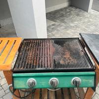Barbecue a gas