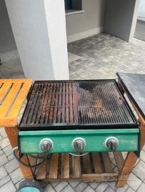 Barbecue a gas
