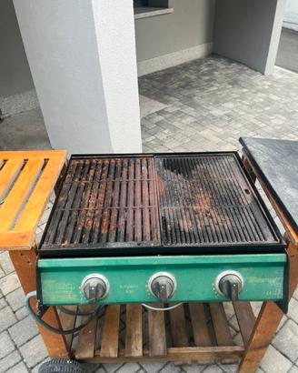 Barbecue a gas