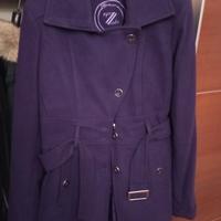 cappotto donna Piazza Italia viola. Tg L