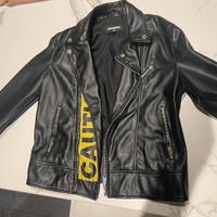 Giubbotto pelle Dsquared ragazzo 12 anni