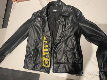 Giubbotto pelle Dsquared ragazzo 12 anni