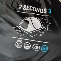 Tenda campeggio 2 seconds/ Sacco a pelo NEW