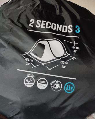 Tenda campeggio 2 seconds/ Sacco a pelo NEW