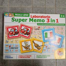 Laboratorio Super Memo 3 in 1