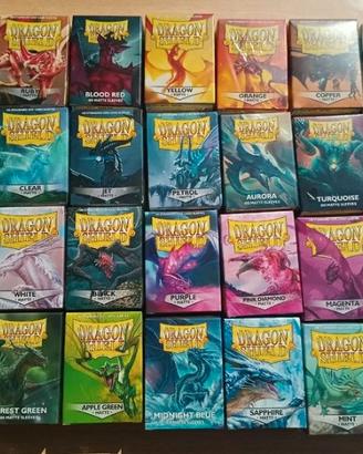 Dragon Shield Matte 100 Sleeves Standard *Scegli*