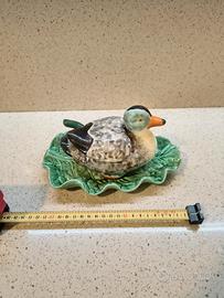 Formaggiera a forma di anatra portoghese 🦆