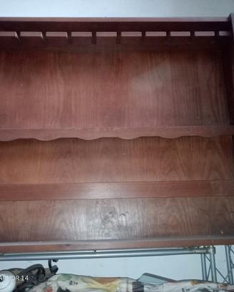 Piattaia vintage in legno