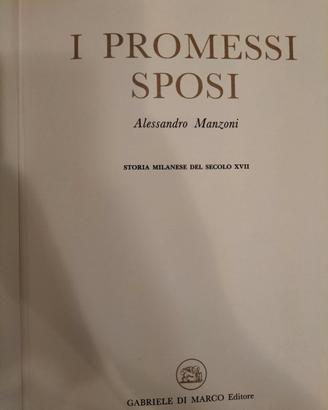 I Promessi Sposi – Manzoni – 4 volumi illustrati