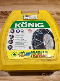 Catene neve no problem konig t2 da 12mm mod.220