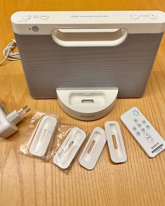 Cassa Sony docking station + iphone 4s
