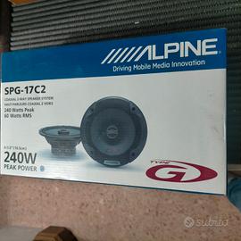 Auto parlanti Alpine 240w