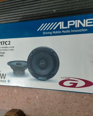 Auto parlanti Alpine 240w
