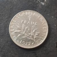 Moneta francese 1977