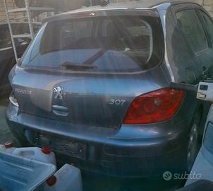 Ricambi PEUGEOT 307  1.6 benzina  anno 2006