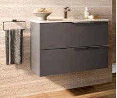 Mobile lavabo bagno a 2 cassetti