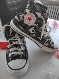 Converse originali bambino misura 37 usate 2 volte