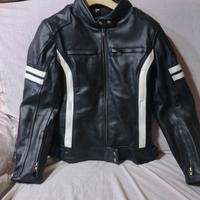 Giacca donna vera pelle Moto 