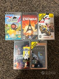 Lotto 5 Giochi Psp - Originali