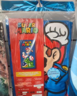 telo mare super Mario Bros gioco asciugamano 