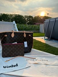 BORSA LOUIS VUITTON NEVERFULL MM