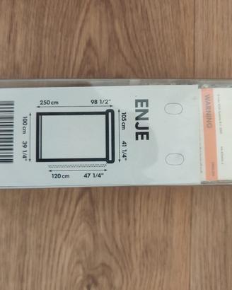 Tenda a rullo Ikea Enje colore nero. Nuova 