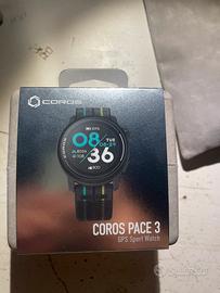 COROS pace 3 gps dual band sportswatch + cover