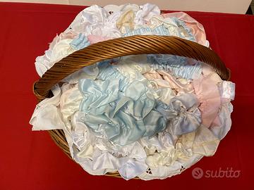 LOTTO DI NASTRI ARRICCIATI PER HOBBY CREATIVI