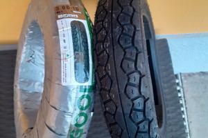2 gomme nuove 3.00 x 10 tubelees per vespa special