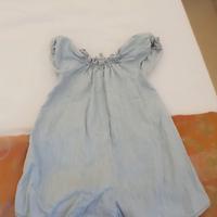 tutina bambina in jeans Zara 