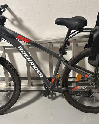 Bici mountain bike rock rider