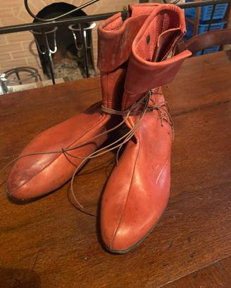 Stivaletti scarpe per costume medievale