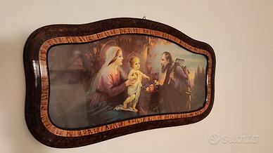 Quadro vintage a tema religioso