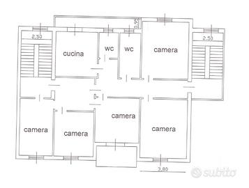 Via Cherubini mq 160 divisibile
