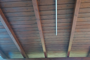 Tettoia in pergolato