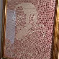 N.2 quadri con lavorazione in filet