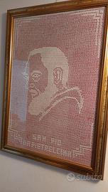 N.2 quadri con lavorazione in filet